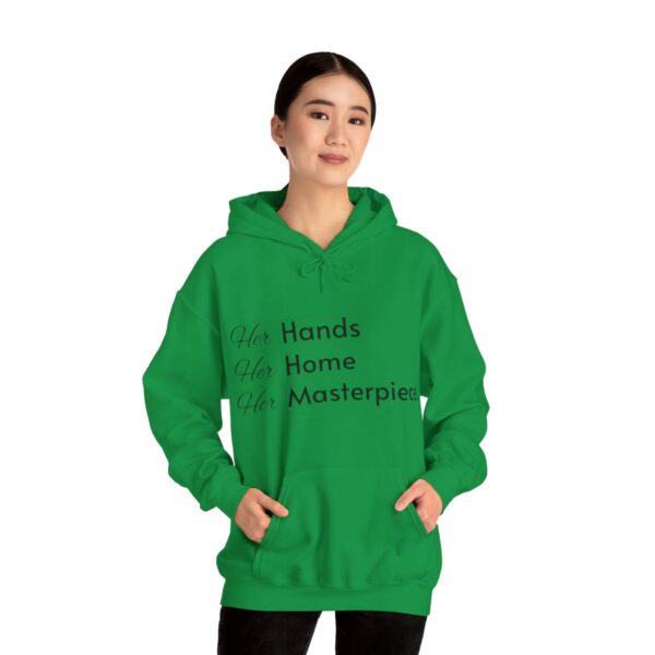 Unisex Heavy Blend Hooded Sweatshirt - Her Hands, Her Home, Her Masterpiece - Woman, Renovating, Decorating - Image 10