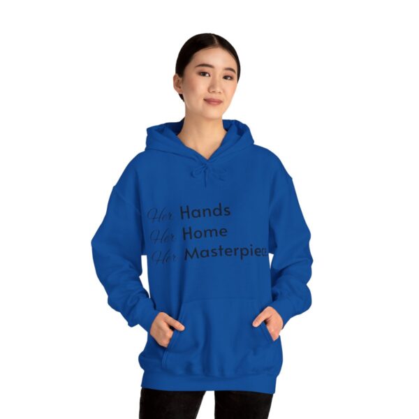 Unisex Heavy Blend Hooded Sweatshirt - Her Hands, Her Home, Her Masterpiece - Woman, Renovating, Decorating - Image 15