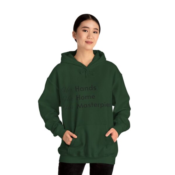 Unisex Heavy Blend Hooded Sweatshirt - Her Hands, Her Home, Her Masterpiece - Woman, Renovating, Decorating - Image 8