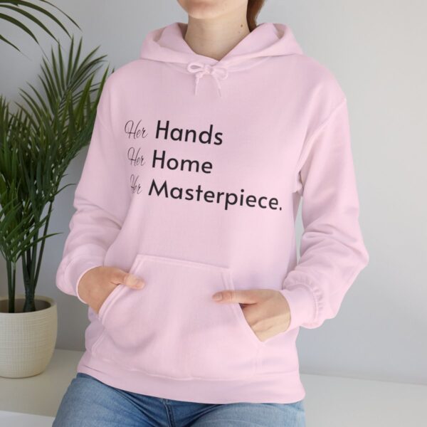 Unisex Heavy Blend Hooded Sweatshirt - Her Hands, Her Home, Her Masterpiece - Woman, Renovating, Decorating - Image 17