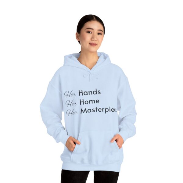 Unisex Heavy Blend Hooded Sweatshirt - Her Hands, Her Home, Her Masterpiece - Woman, Renovating, Decorating - Image 11