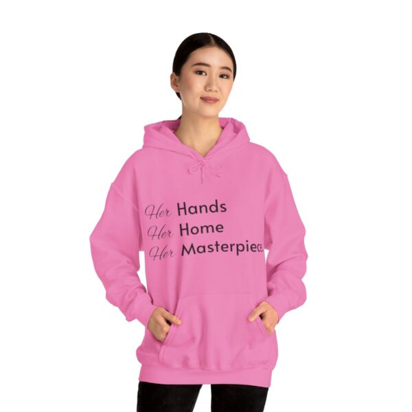 Unisex Heavy Blend Hooded Sweatshirt - Her Hands, Her Home, Her Masterpiece - Woman, Renovating, Decorating - Image 18