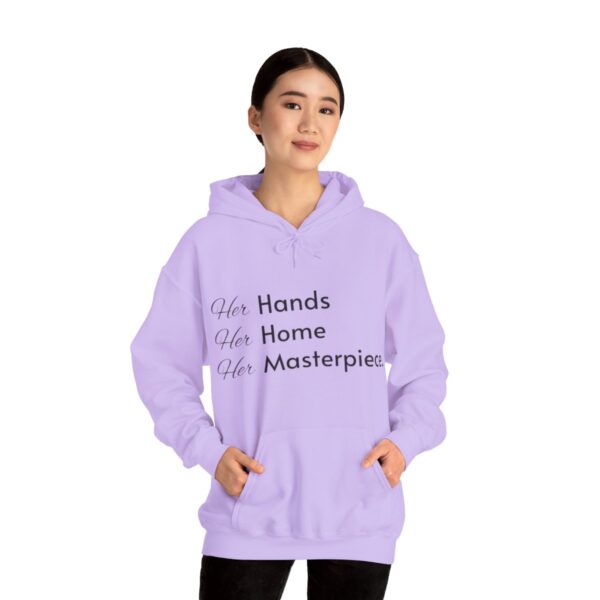 Unisex Heavy Blend Hooded Sweatshirt - Her Hands, Her Home, Her Masterpiece - Woman, Renovating, Decorating - Image 16