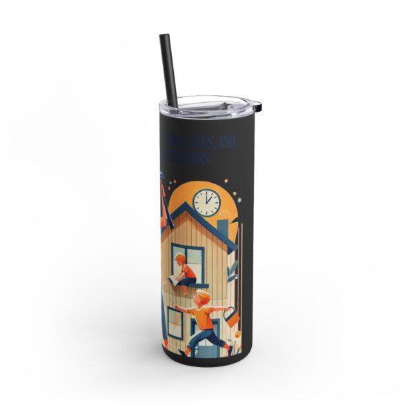 EmpowerHer Skinny Matte Tumbler, 20oz - Image 4