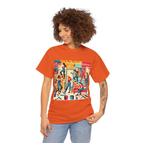 Unisex Heavy Cotton Tee - Ladies Renovating - Image 11