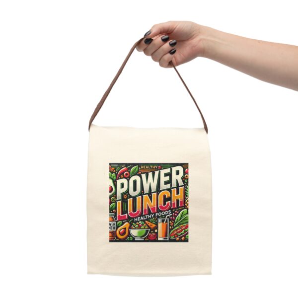 Canvas Lunch Bag With Strap - Women Renovators On The Go - Image 4