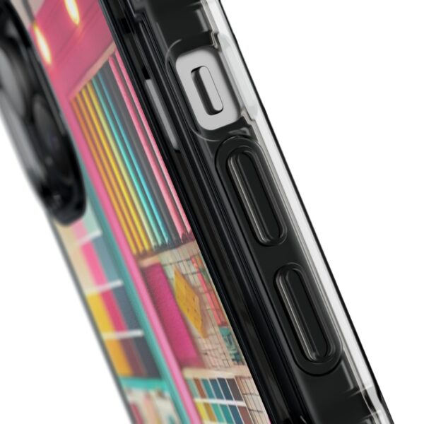 Magnetic Clear Impact iPhone Case - Colour Splash Interior - Image 17