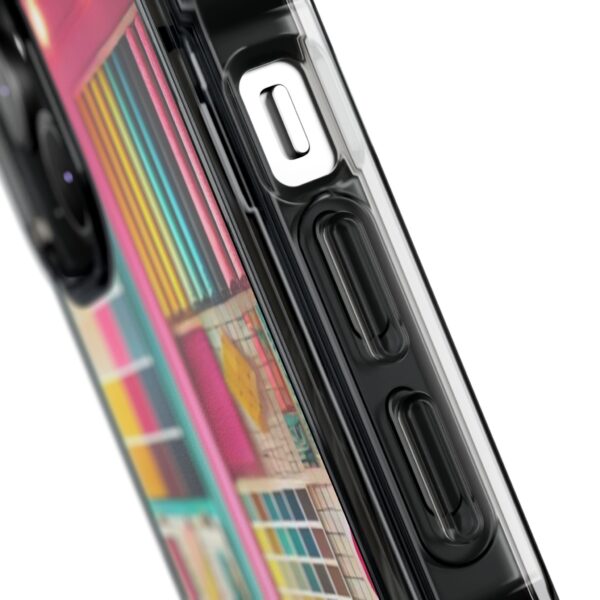 Magnetic Clear Impact iPhone Case - Colour Splash Interior - Image 29