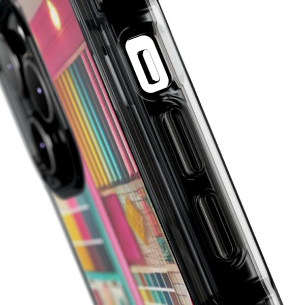 Magnetic Clear Impact iPhone Case - Colour Splash Interior - Image 47