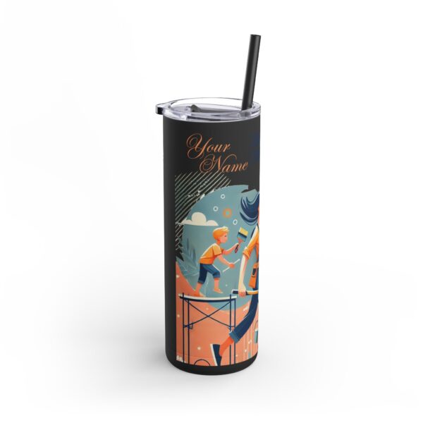 EmpowerHer Skinny Matte Tumbler, 20oz - Image 2