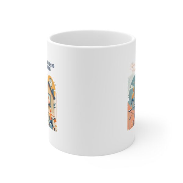 EmpowerHer Ceramic Coffee Cup 11oz - Image 2