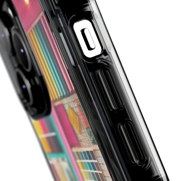 Magnetic Clear Impact iPhone Case - Colour Splash Interior - Image 35