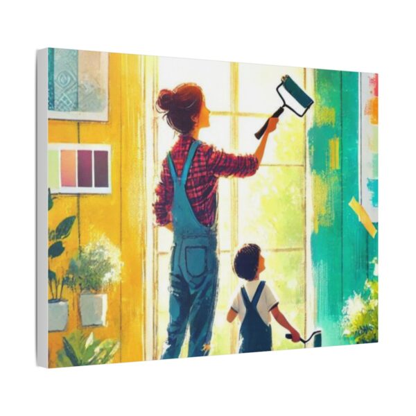 Satin Canvas, Stretched - Mother and Child Renovation Bond - Image 10