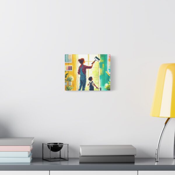 Satin Canvas, Stretched - Mother and Child Renovation Bond - Image 15